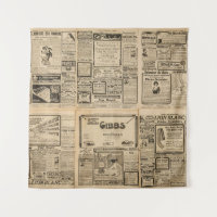 Alte Zeitung: Vintager Hintergrund.