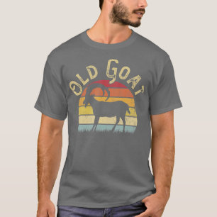 Alte Ziege Vintage Ich mag Ziegen Lustiger Ziegenl T-Shirt