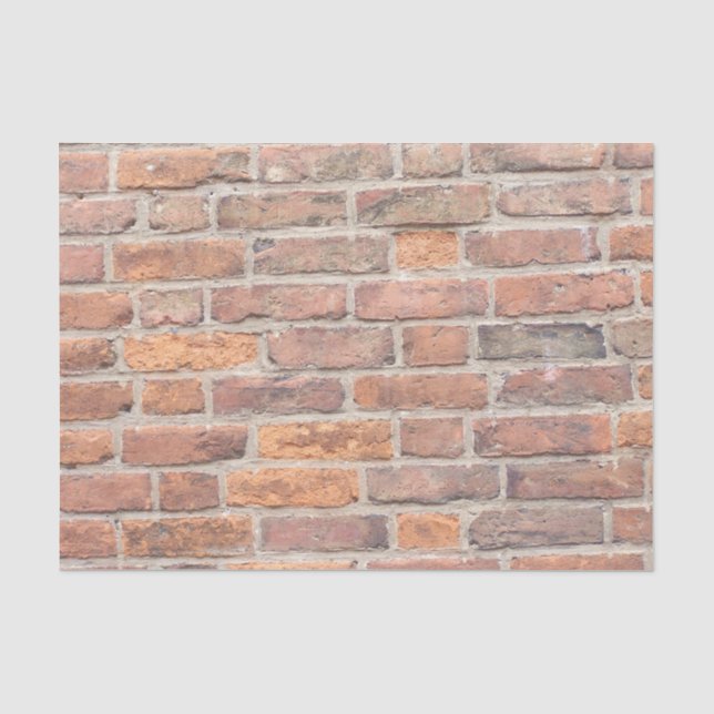 Alte Ziegelmauer Seidenpapier (Vorderseite)