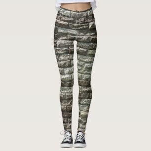 Alte Ziegelwand: Belastete Textur Leggings