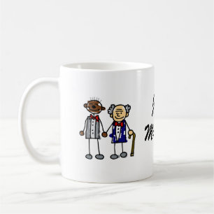 Alte zwischen verschiedenen Rassen homosexuelle Kaffeetasse