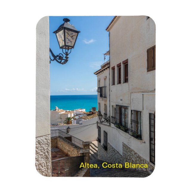 Altea, Cost Blanca, Spanien Magnet (Vertikal)