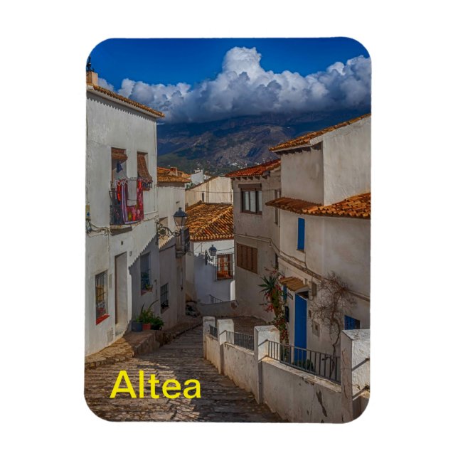 Altea, Costa Blanca, Spanien Magnet (Vertikal)