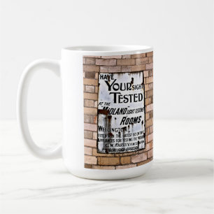 ALTENGLAND VINTAGE SCHILD KAFFEETASSE