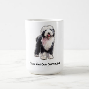 Altenglischer Schäferhund Erstellen Sie Ihren eige Kaffeetasse
