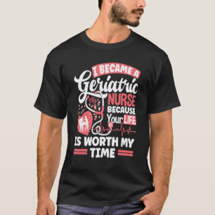 Altenpfleger Weil dein Leben mir wichtig ist T-Shirt