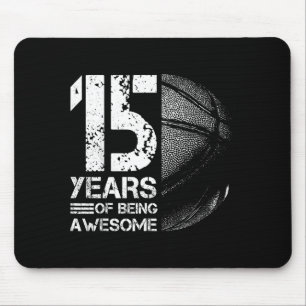 Alter 15. Basketballspieler Basketball 15 Jahre Mousepad
