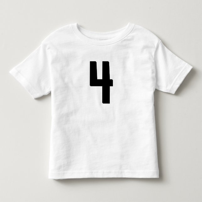 ALTER 4 VIER FUNNY JERSEY T - SHIRT (Vorderseite)