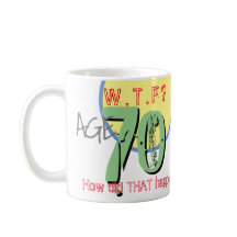 Alter 70. WACHSTUM? Wie ist das passiert? Tasse