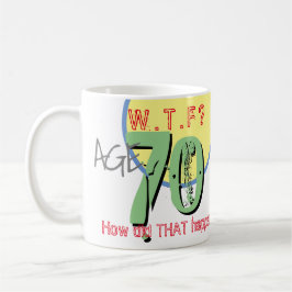 Alter 70. WACHSTUM? Wie ist das passiert? Tasse