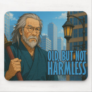 Alter, aber nicht harmloser Samurai-Mausepad Mousepad