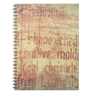 Alter Aluminiumhintergrund Notizblock