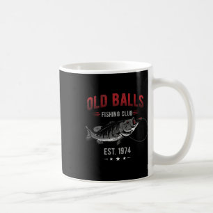 Alter Angelclub Est. 1974 Oder Angler Geburtstag Kaffeetasse