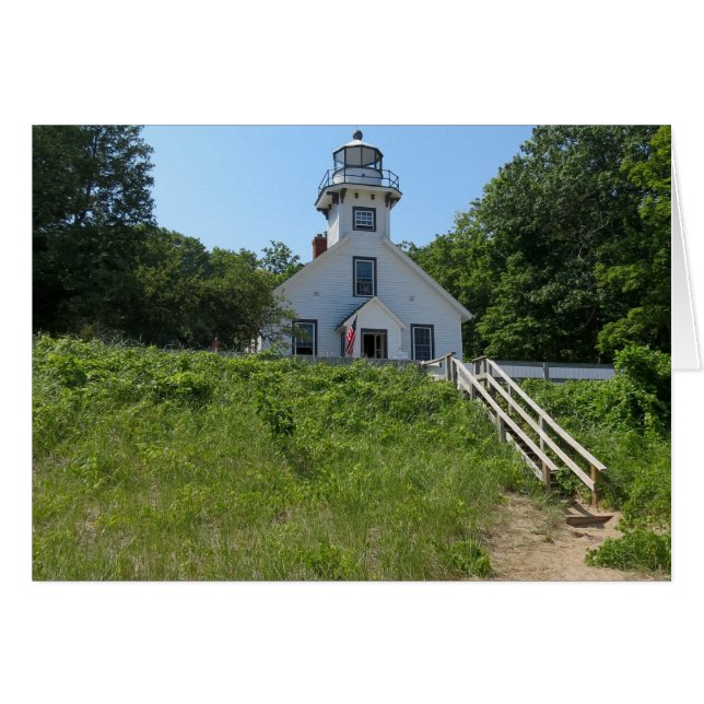 Alter Auftrag-Punkt-Leuchtturm (Vorderseite (Horizontal))