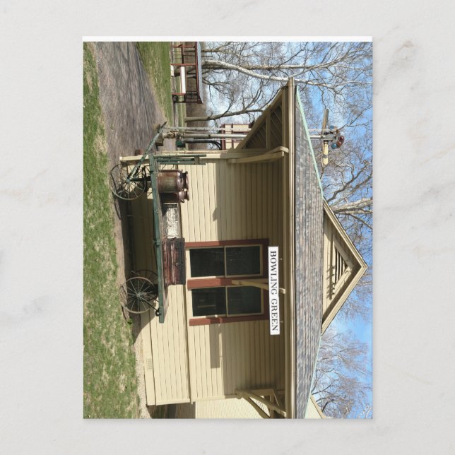 Alter Bahnhof Postkarte (Vorderseite)