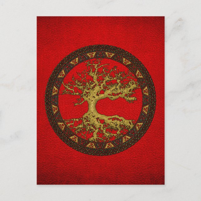 Alter Baum Postkarte (Vorderseite)