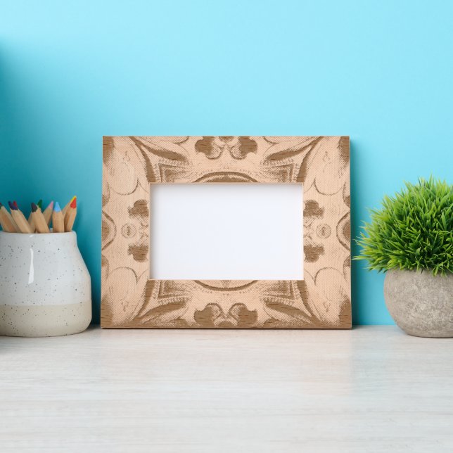 Alter Bilderrahmen Geätzte Rahmen (Vorderseite)