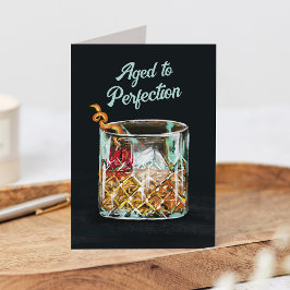 Alter bis Perfection Top Shelf Whiskey Geburtstag