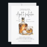 Alter bis Perfection Whiskey & Golf Herren Geburts Einladung<br><div class="desc">Feiern Sie mit unserer "Whiskey Golf Birthday Bash: Aged to Perfection" Einladung das Raffinierte Zeitalter. Diese Einladung ist für den Gentleman, der eine Runde Golf und einen feinen Whiskey schätzt, gedacht und verbindet Eleganz mit einem Hauch von Spielgeist. Es ist der perfekte Weg, um die Feierlichkeiten für den reifen Mann...</div>
