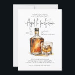 Alter bis Perfection Whiskey Male Geburtstag Einladung<br><div class="desc">Sind Sie bereit, einen Meilenstein im Leben eines wahren Whisky-Enthusiasten zu feiern? Schauen Sie nicht weiter als unsere "Aged to Perfection Whiskey Male Birthday Einladung"! Diese sorgfältig gestaltete Einladung verbindet den Charme des Vintagen Whiskeys perfekt mit der Freude an einem Geburtstag und macht ihn zu einer idealen Wahl für einen...</div>