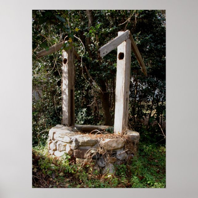 Alter Brunnen Poster (Vorne)