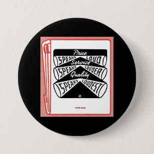 alter Buchcover Price Speaks Loud Button