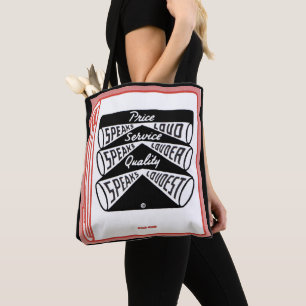 alter Buchcover Price Speaks Loud Tasche