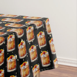 Alter Cocktail Tischdecke