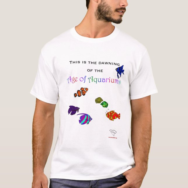 Alter der Aquarien T-Shirt (Vorderseite)
