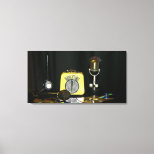 Alter der Musik Canvas Print Leinwanddruck