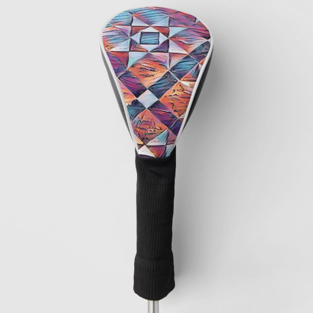 ALTER ENGLAND-TILED-BODEN GOLF HEADCOVER (Vorderseite)