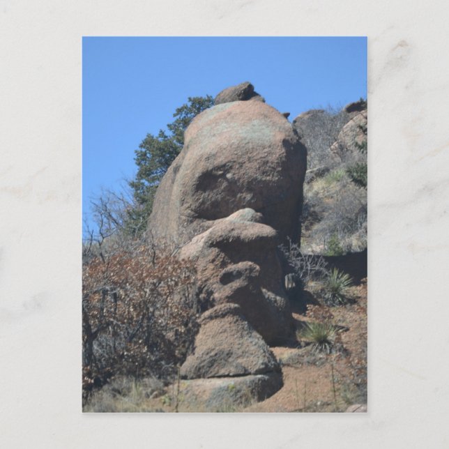 Alter Felsen Postkarte (Vorderseite)