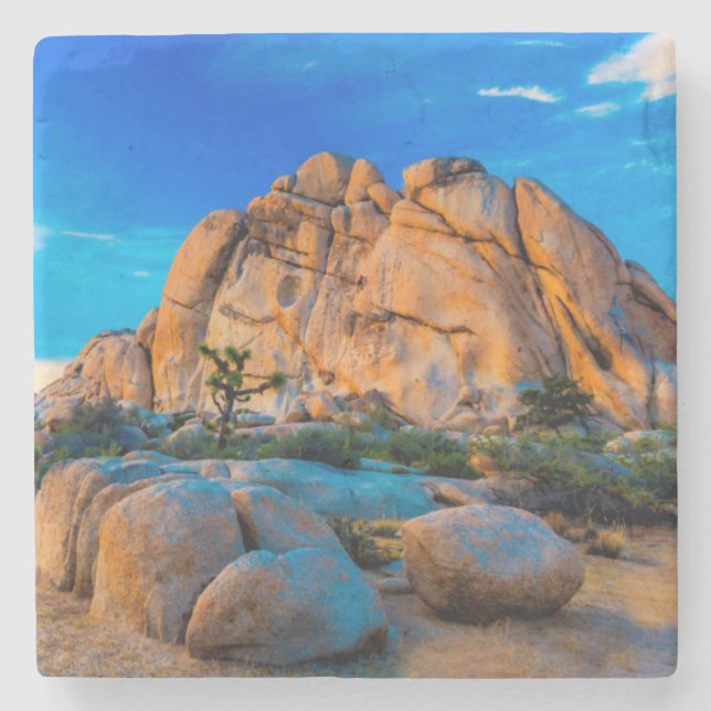 Alter Frauenfelsen - Joshua-Tree-Nationalpark Steinuntersetzer (Vorderseite)