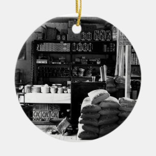 ALTER GEMISCHTWARENLADEN KERAMIK ORNAMENT