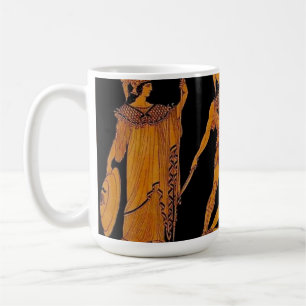Alter Gott und Göttin Frieze - Griechenland Kaffeetasse