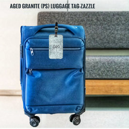 Alter Granit Gepäckanhänger