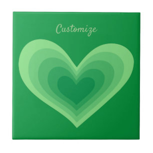 Alter Grünes Herz Thunder_Cove Fliese