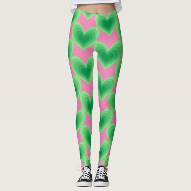 Alter Grünes Herz Thunder_Cove Leggings (Vorderseite)