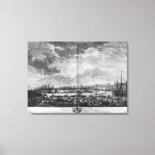 Alter Hafen von Toulon Leinwanddruck