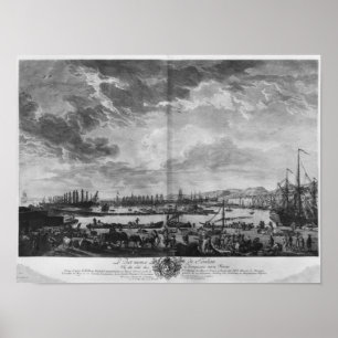 Alter Hafen von Toulon Poster