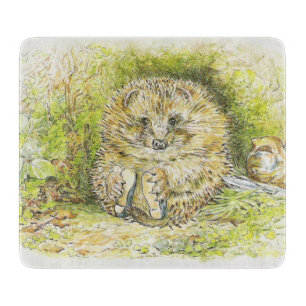 Alter Herr Stacheligel (Igel) (von Beatrix Potter) Schneidebrett