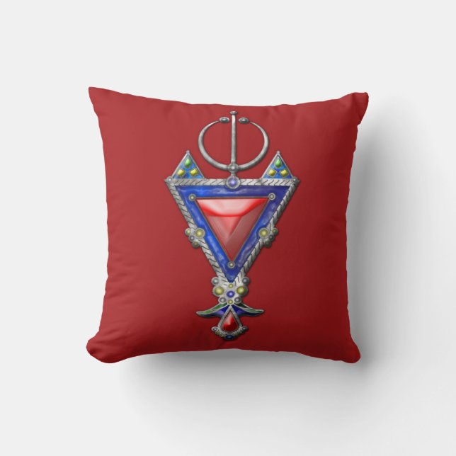 alter, historischer Fendant-Beerenschmuck Kissen (Vorderseite)