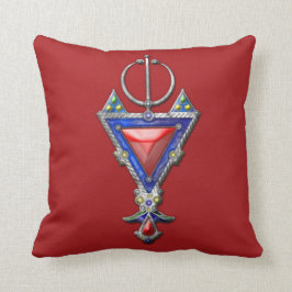 alter, historischer Fendant-Beerenschmuck Kissen
