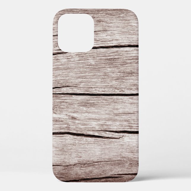 Alter Holzfußboden mit Rissen, alte Holzstruktur  Case-Mate iPhone Hülle (Rückseite)