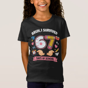 Alter, ich habe 67 Schultage überlebt T-Shirt