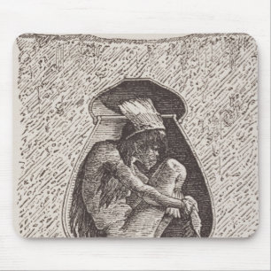 Alter indischer Friedhof Mousepad