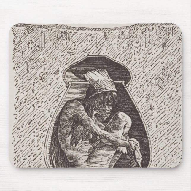 Alter indischer Friedhof Mousepad (Vorne)