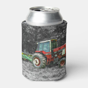 Alter internationaler Traktor Painterly Dosenkühler