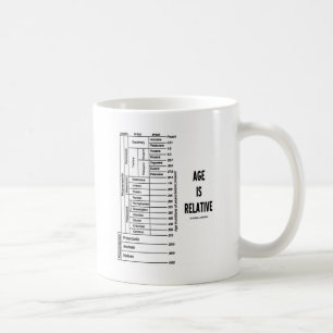 Alter ist relativer geologischer Spaß Kaffeetasse