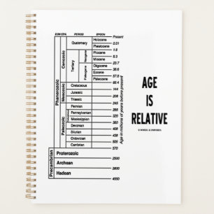 Alter ist relativer geologischer Zeitdiagramm geek Planer